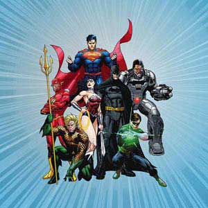 Justice League Heroes Stance 1 Surface Pro Tablet Skin